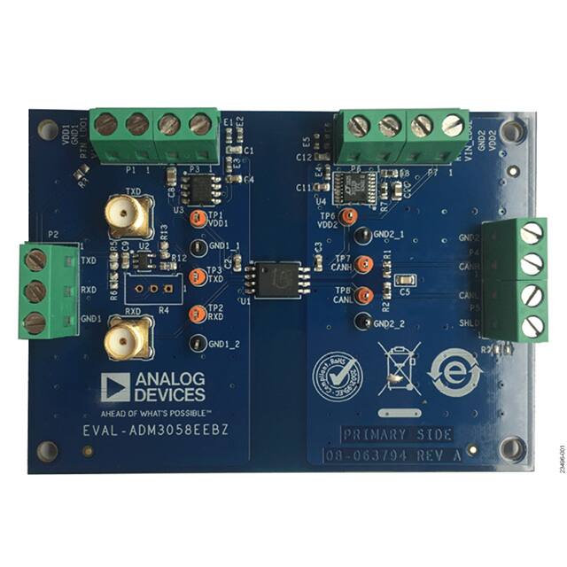 EVAL-ADM3058EEBZ Analog Devices Inc.  Cartes et kits d'évaluation et de démonstration